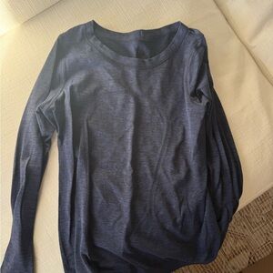 lululemon athletica Navy Long Sleeve Top